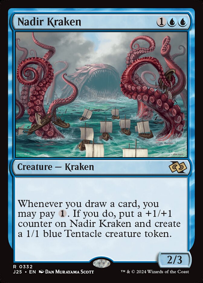 Nadir Kraken card front