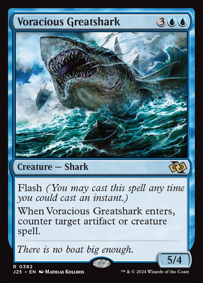 Voracious Greatshark card front