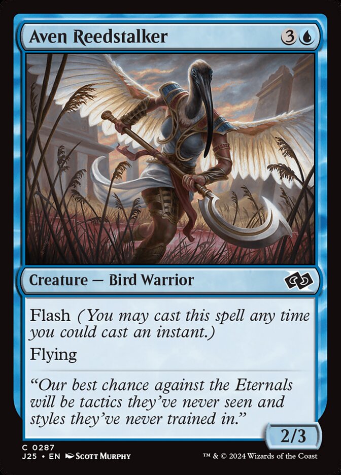Aven Reedstalker card front
