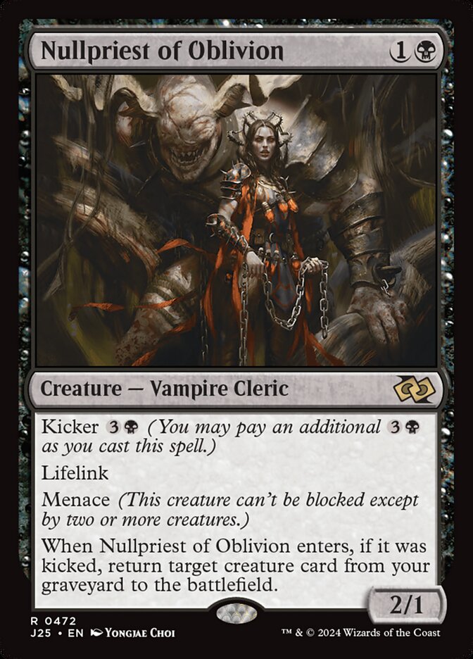 Nullpriest of Oblivion card front