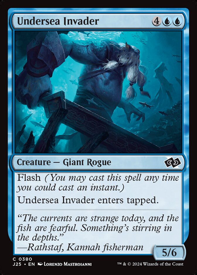 Undersea Invader card front