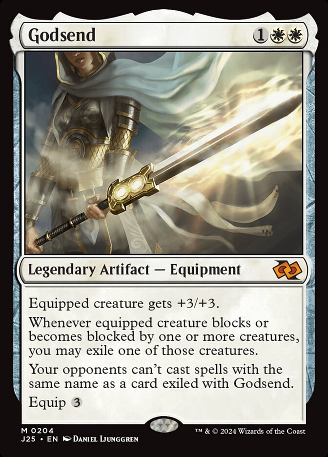 Godsend card front