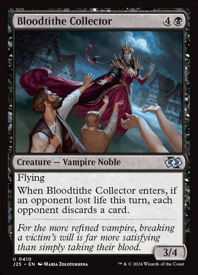 Bloodtithe Collector card front