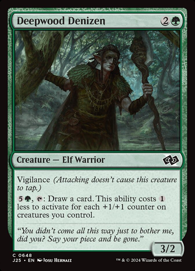 Deepwood Denizen card front
