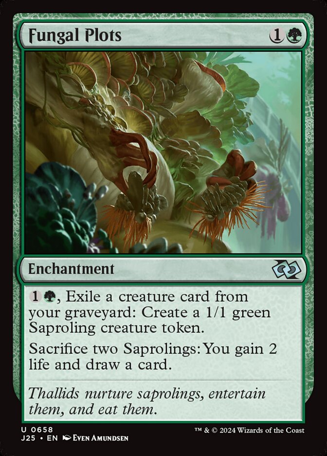 Fungal Plots card front