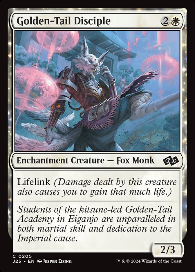 Golden-Tail Disciple card front