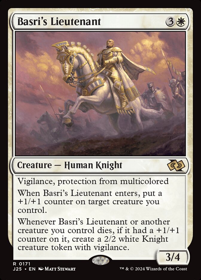 Basri's Lieutenant card front