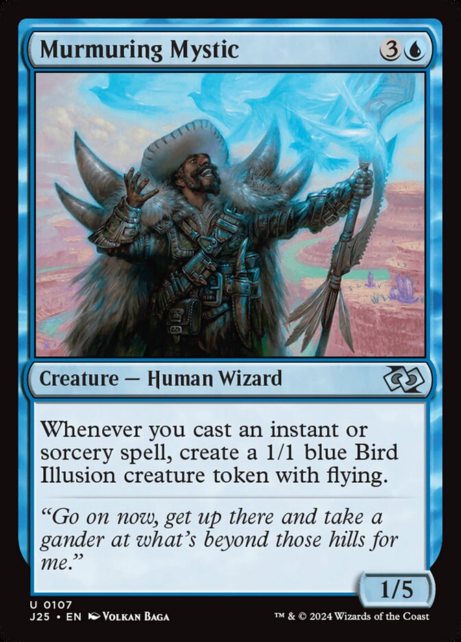 Murmuring Mystic card front