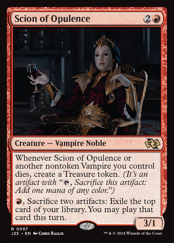 Scion of Opulence card front