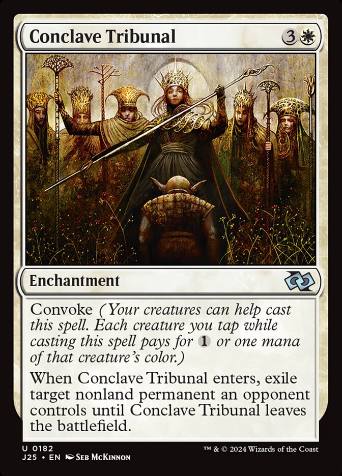 Conclave Tribunal card front