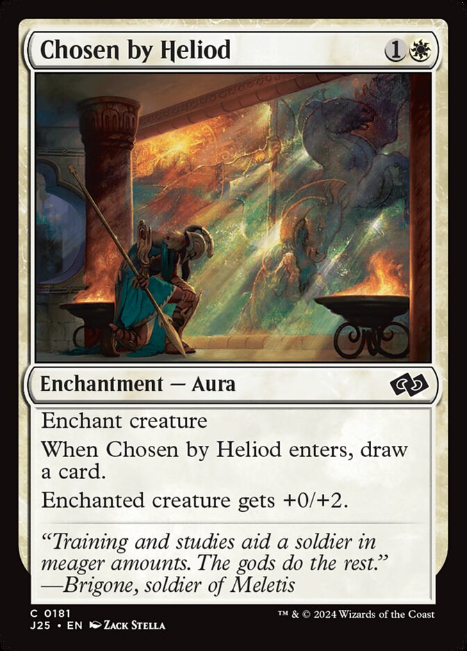Chosen by Heliod card front