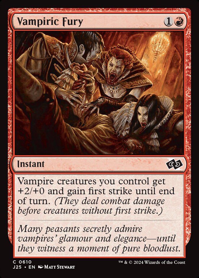 Vampiric Fury card front