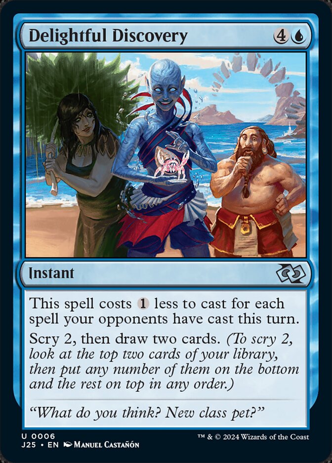 Delightful Discovery card front