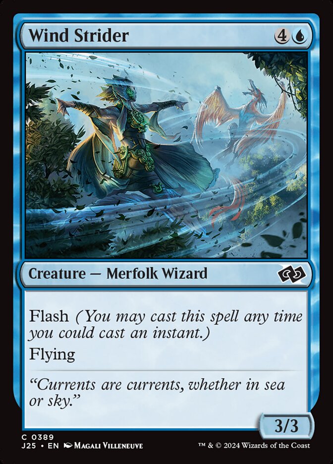 Wind Strider card front