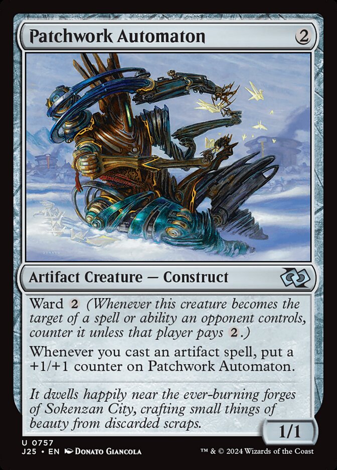 Patchwork Automaton card front