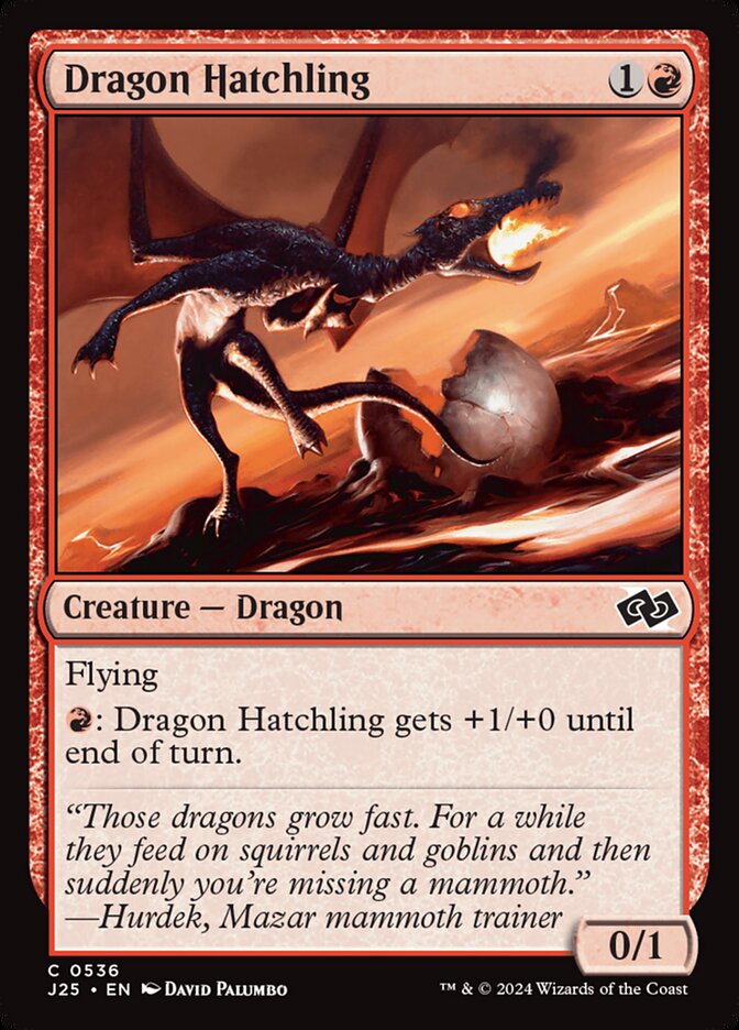 Dragon Hatchling card front
