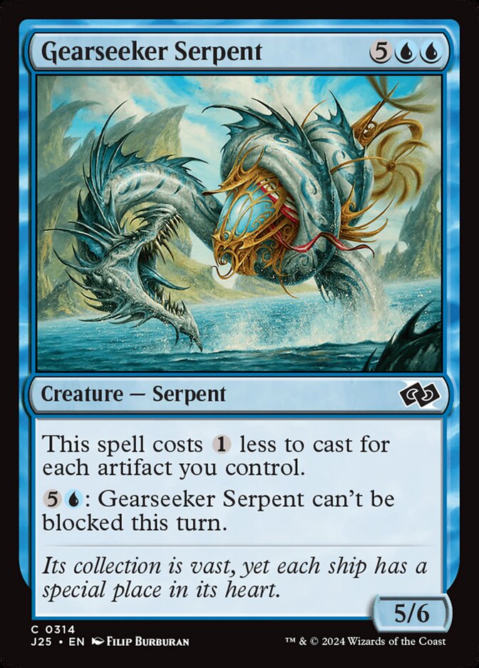 Gearseeker Serpent card front