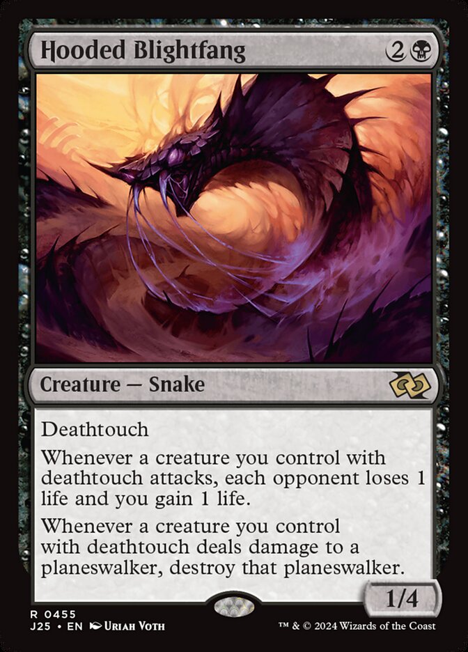 Hooded Blightfang card front