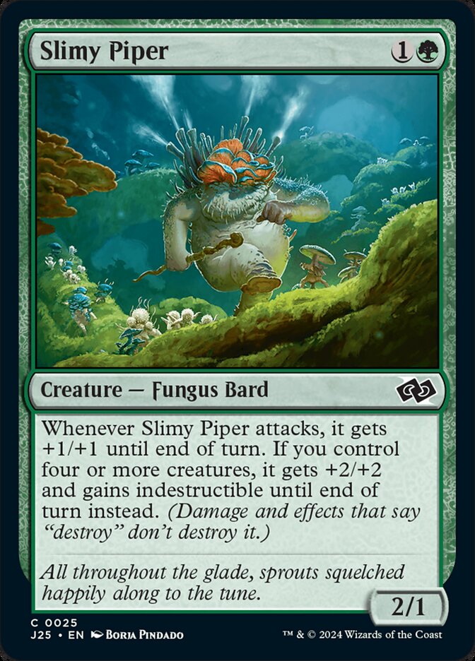 Slimy Piper card front