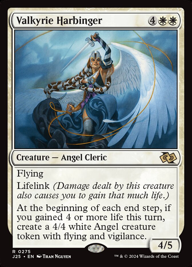 Valkyrie Harbinger card front