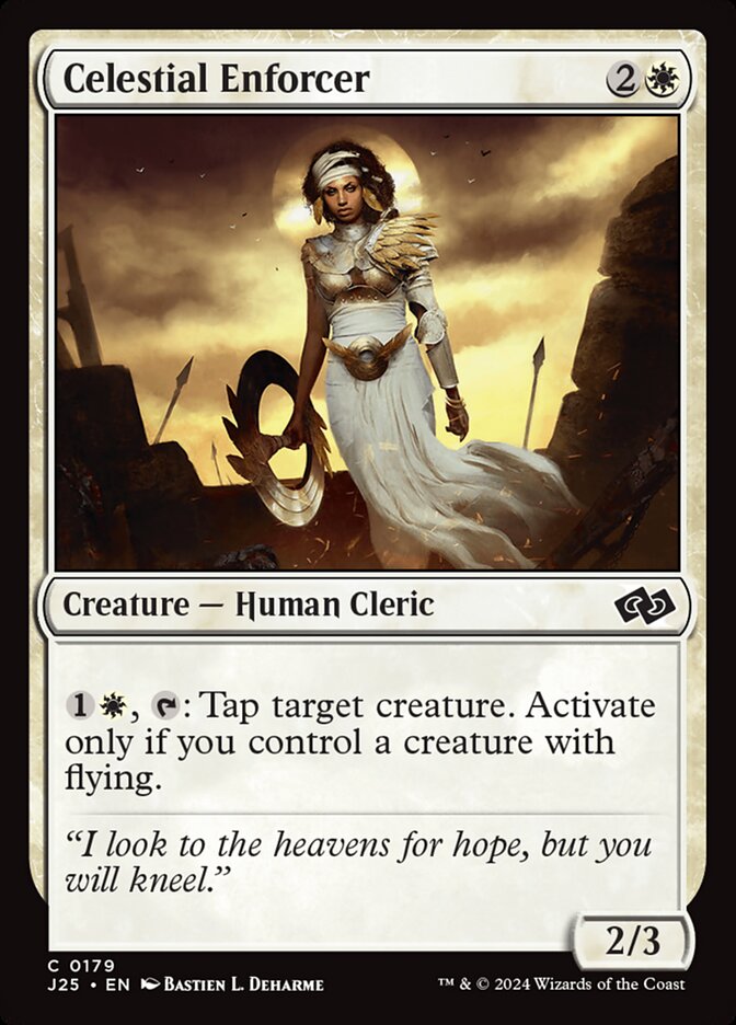 Celestial Enforcer card front