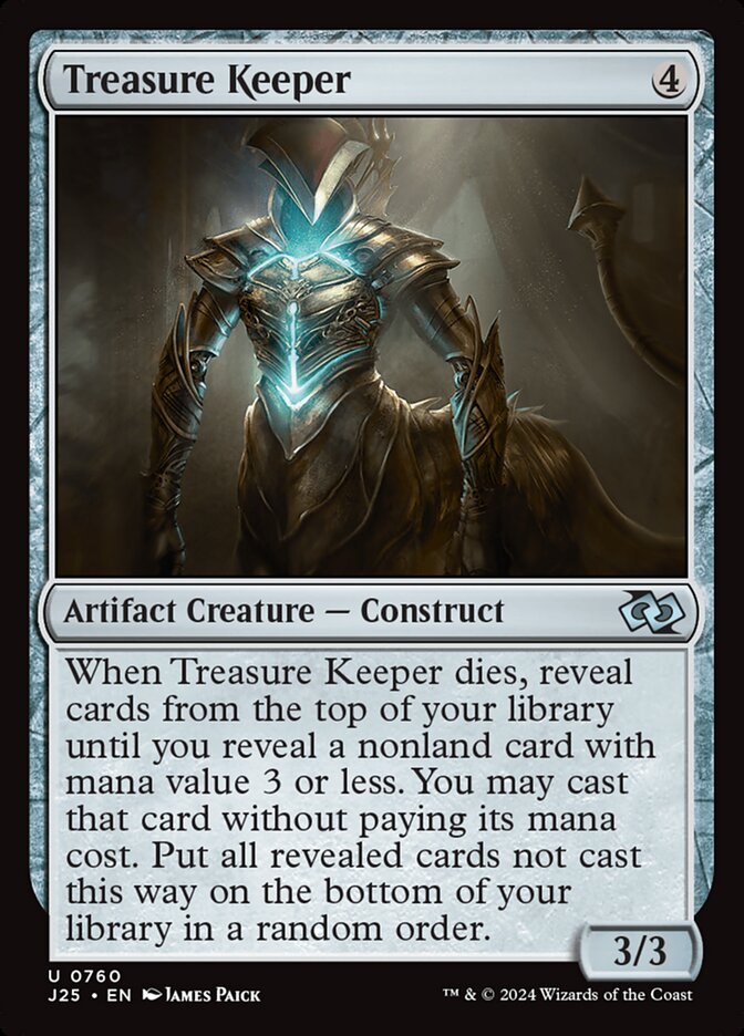 Treasure Keeper card front
