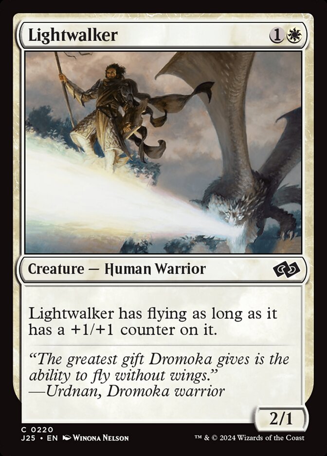 Lightwalker card front