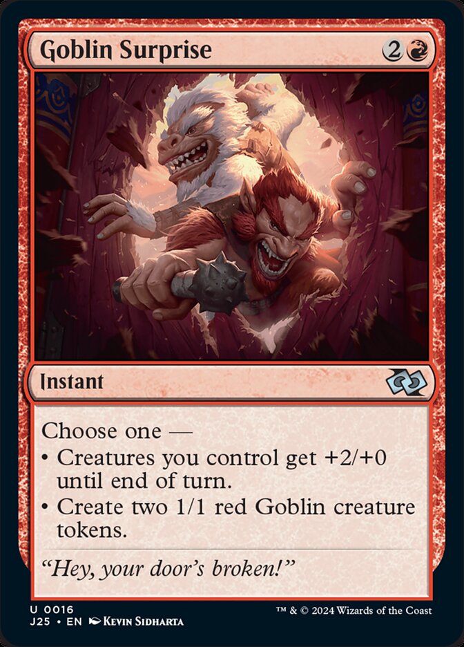 Goblin Surprise card front