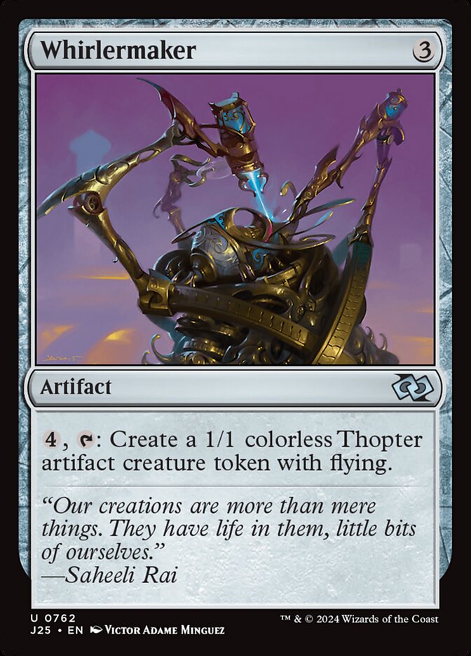 Whirlermaker card front