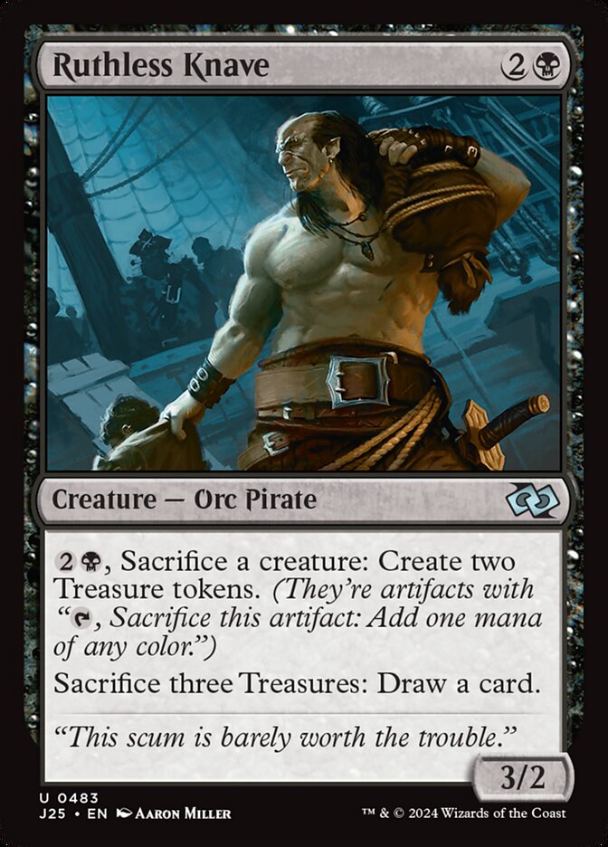 Ruthless Knave card front