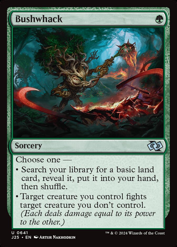 Bushwhack card front
