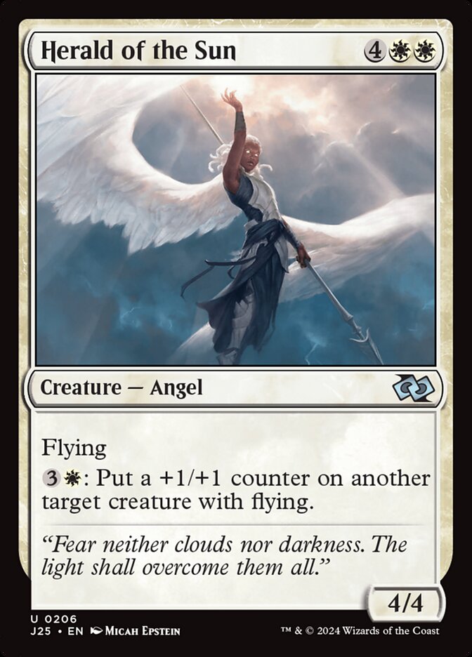 Herald of the Sun card front