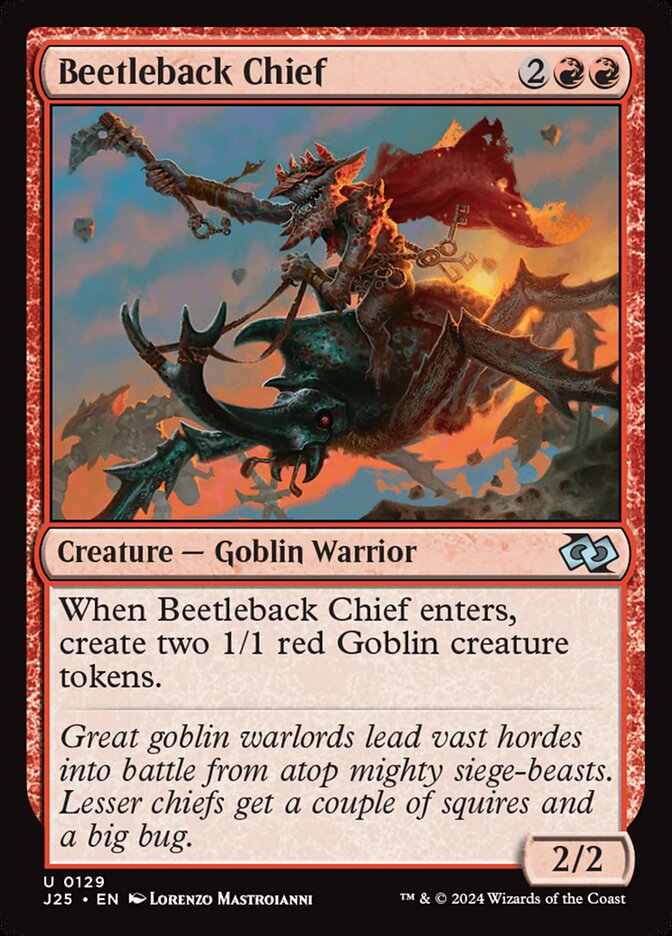 Beetleback Chief card front