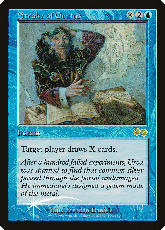 Stroke of Genius card front