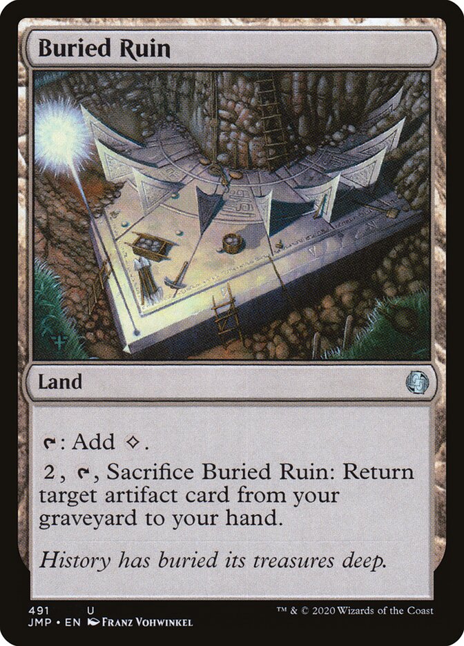 Buried Ruin card front