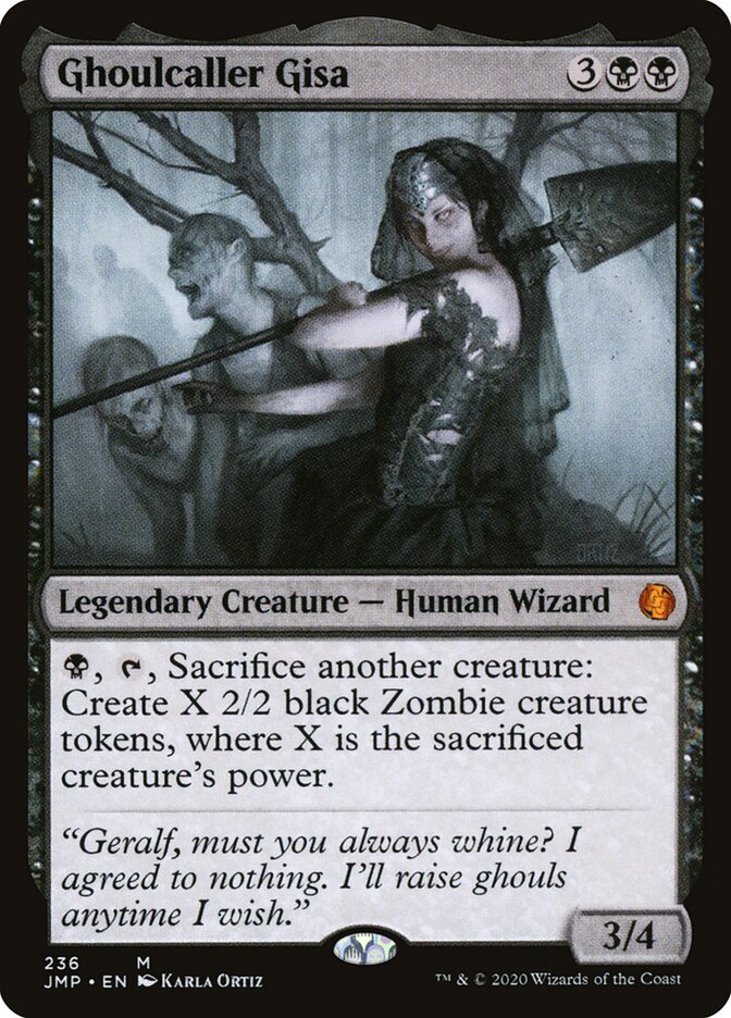 Ghoulcaller Gisa card front