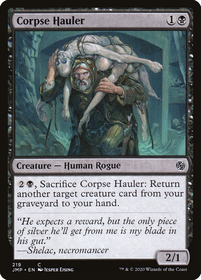 Corpse Hauler card front