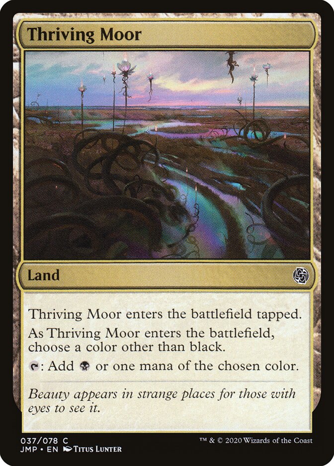 Thriving Moor card front