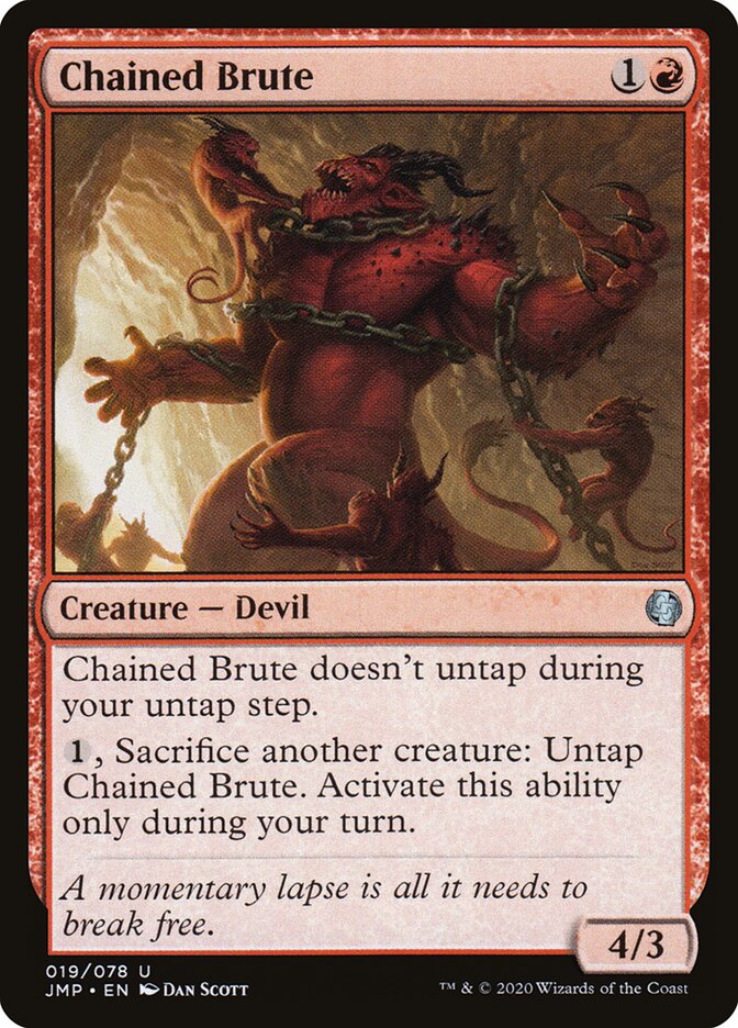 Chained Brute card front