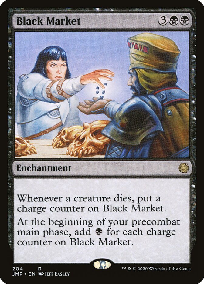 Black Market card front