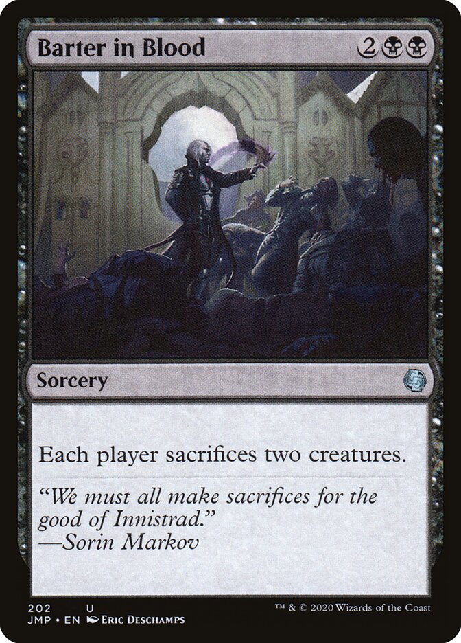 Barter in Blood card front