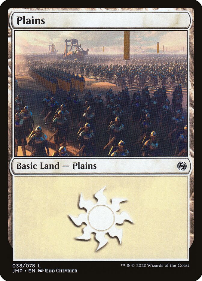 Plains card front