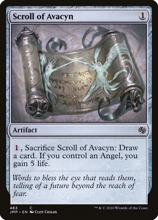 Scroll of Avacyn card front