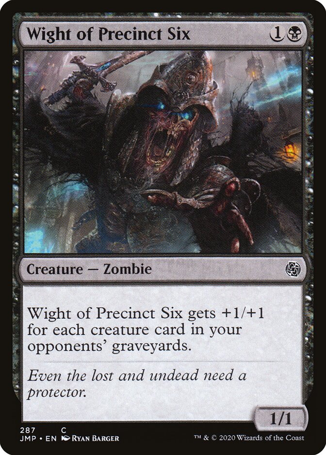 Wight of Precinct Six card front