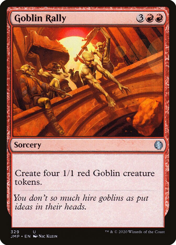 Goblin Rally card front
