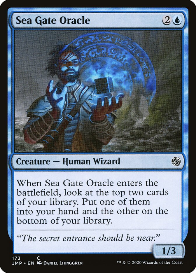 Sea Gate Oracle card front