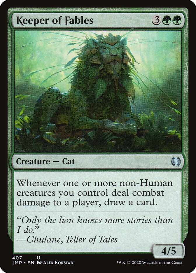 Keeper of Fables card front