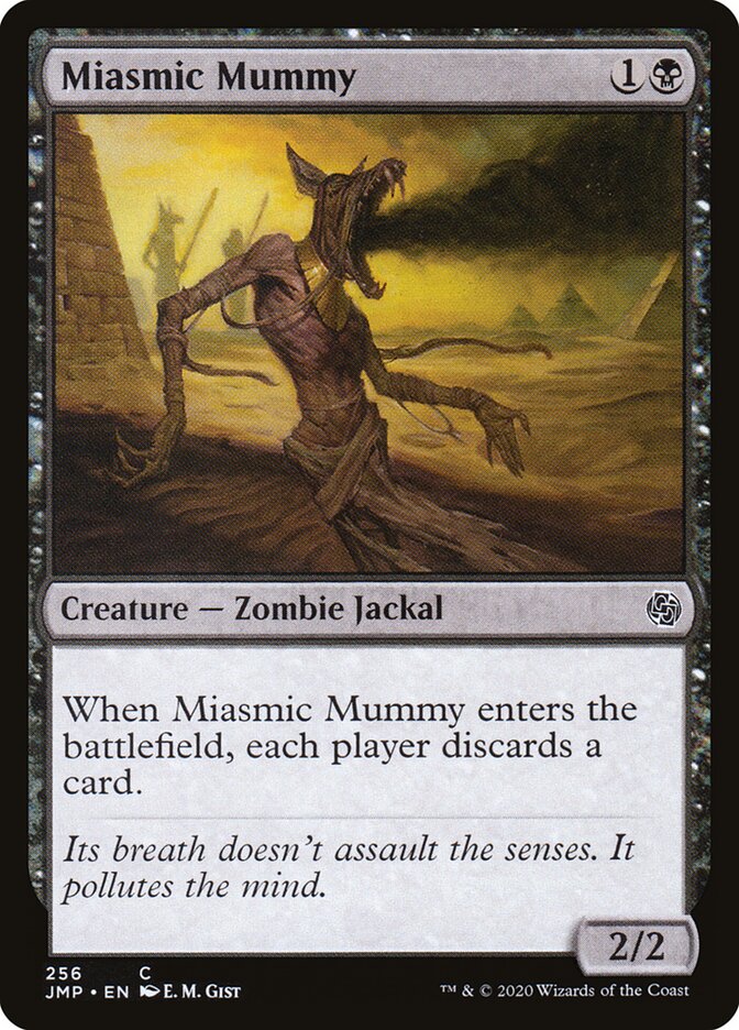Miasmic Mummy card front
