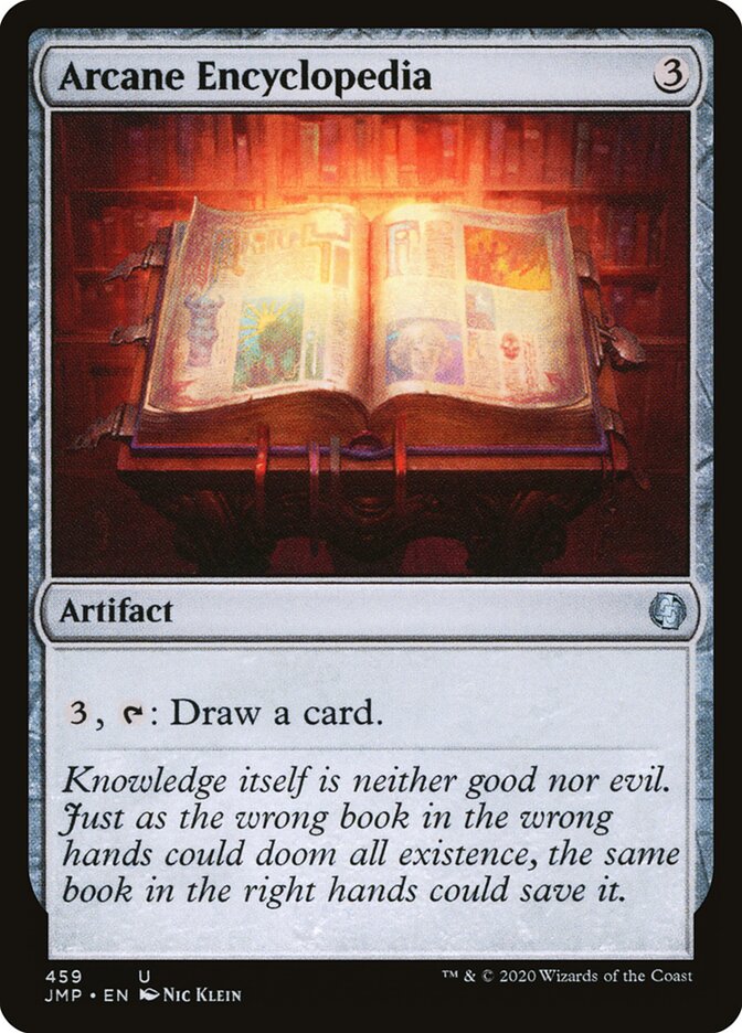 Arcane Encyclopedia card front