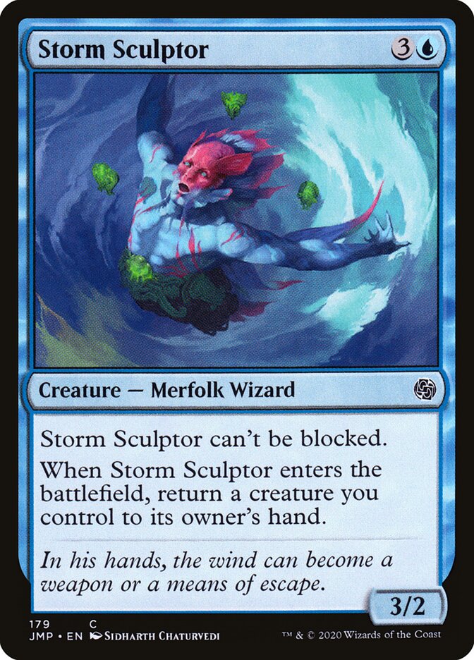 Storm Sculptor card front
